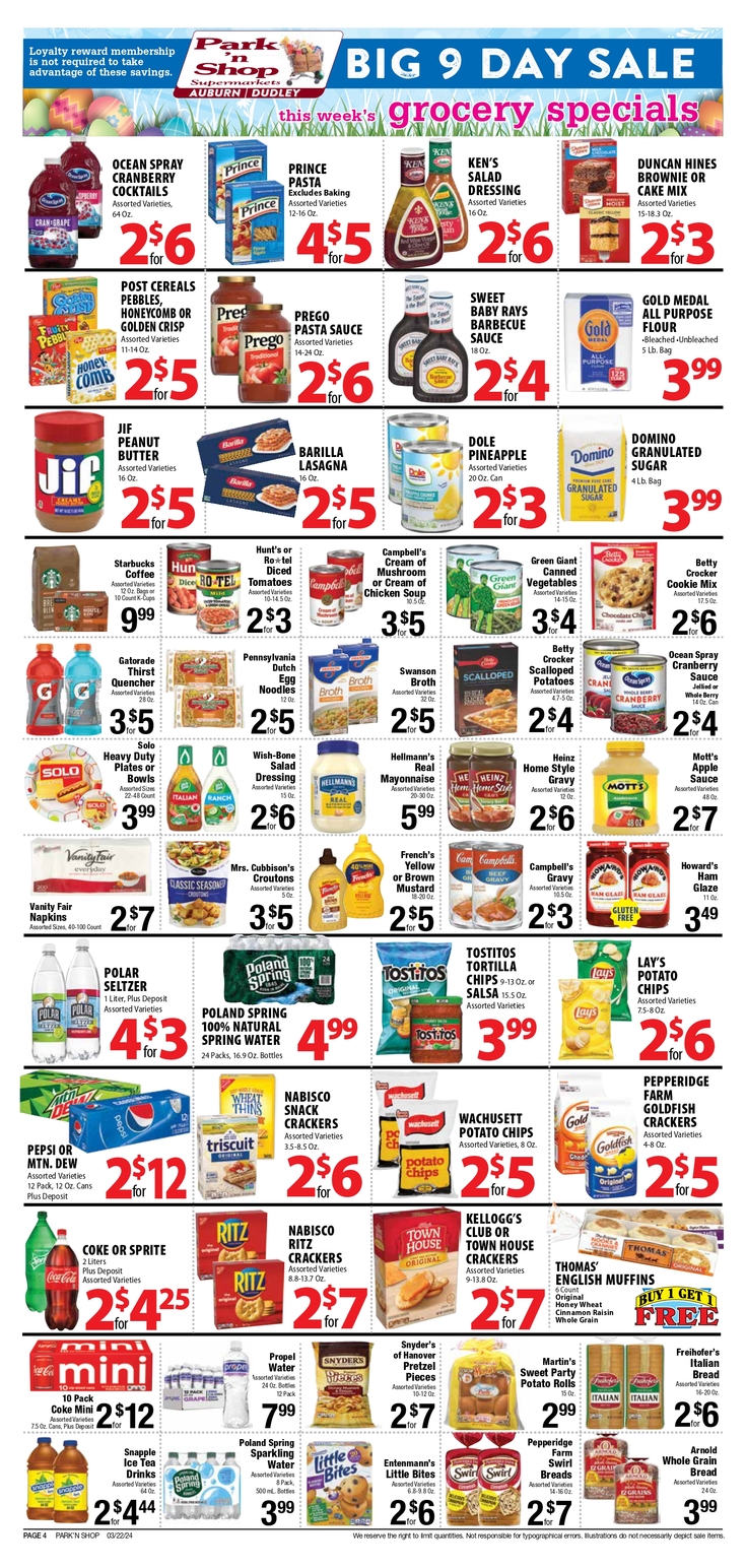 Print Weekly Specials | Park N Shop | Weekly Ad 3/22/2024- 3/30/2024